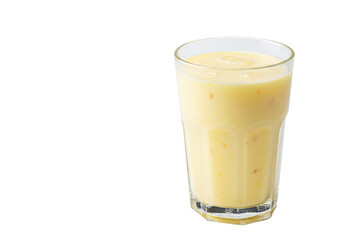 Refreshing mango lassi Sweet indulgence in a glass