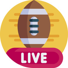 rugby illustration on a white background     