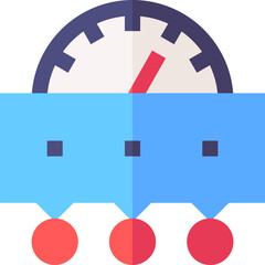 scrum illustration on a white background     