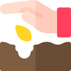 seed illustration on a white background    