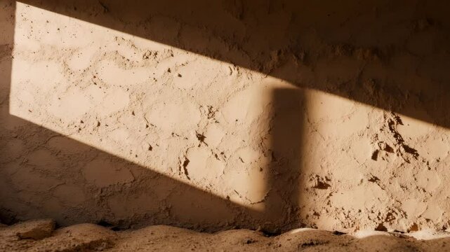 Soil wall textures in house building. Background.