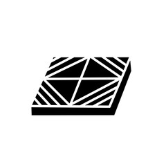 floor finishing material icon