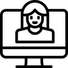 teacher illustration on a white background     