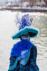 Beautiful Blue Disguise - Annecy Venetian Carnival 2013