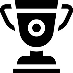 trophy illustration on a white background     