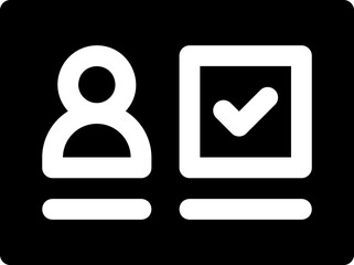 vote illustration on a white background     