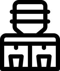 water dispenser illustration on a white background     