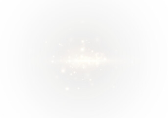 Bright Stadium Spotlight PNG &ndash; Light Flare and Sparkle Effect, Sunlight Beam and Glare on Transparent Background, Perfect for Show, Sport Arena or Stage Light Design Concepts