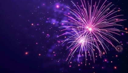 Fototapeta premium fireworks in the night sky