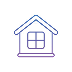 Fototapeta premium Home Vector icon