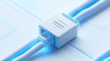 Fiber optic cable network connection technology and digital infrastructure for high speed internet data transmission and modern communication services