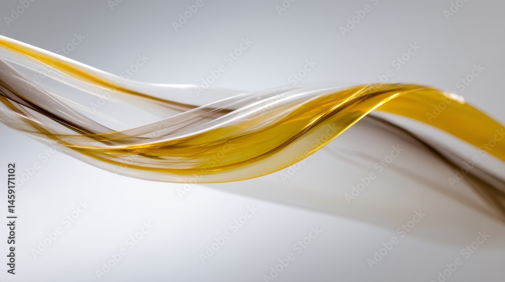 Poster unique streaks of golden flame blend seamlessly with thick grey smoke in fluid motion, showcasing in