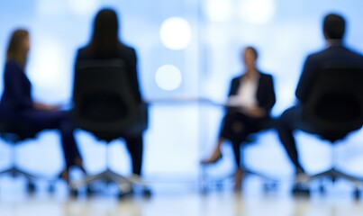 Blurred business meeting (1)