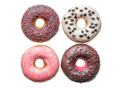 Four slide donut