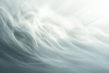 Obraz premium Abstract design of flowing, ethereal shapes.