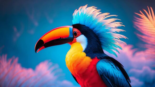 Adult Keel-billed Toco