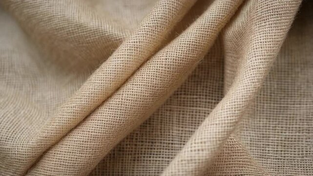 Close-up perspective of textured beige wall covering