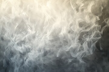 Abstract smoky effect, soft shades of gray and white.