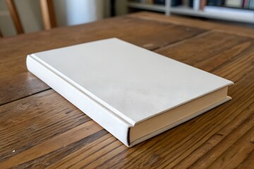 Fototapeta premium Single paperback book closed with no visible text