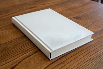 Fototapeta premium Single paperback book closed with no visible text