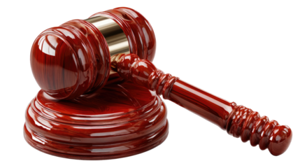 Wooden Mallet of Justice: The gavel lies at the heart of law, justice, and order. It represents authority, legal processes, and judgment, a timeless symbol of fair resolution