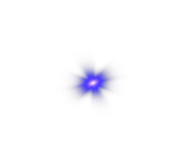 A Radiant Glowing Star with a Warm Blue Light Perfectly Designed for Various Digital Creations and Artworks