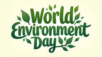 Fototapeta premium Celebrating World Environment Day: A visual reminder of ecological responsibility