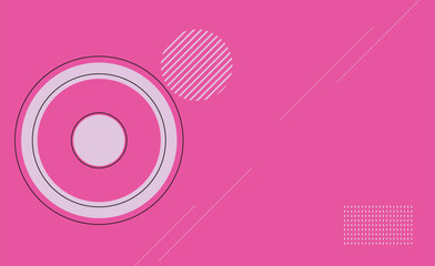 Modern pink abstract covers design. Colors minimal covers design. geometric background. vector illustration. Vector Illustration