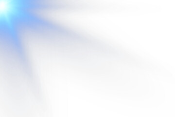 A Radiant Glowing Star with a Warm Blue Light Perfectly Designed for Various Digital Creations and Artworks