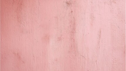 Fototapeta premium Dusty pink wall with soft paint texture and scratches, subtle imperfection, vintage charm, feminine energy