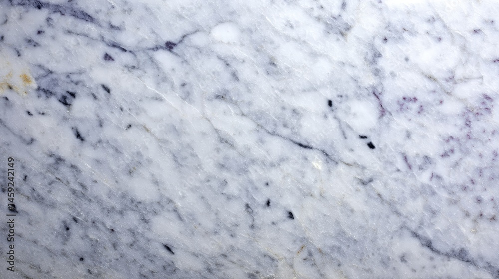 Aufkleber close-up view reveals smooth white marble with delicate black veins, ideal for contemporary design a