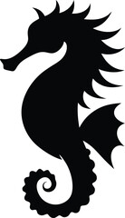 seahorse silhouette
