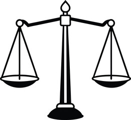 scales silhouette