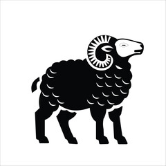 Unique Dumba Sheep Silhouette Vectors for Rustic and NatureThemed Art