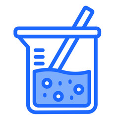 Beaker  Icon Element For Design	