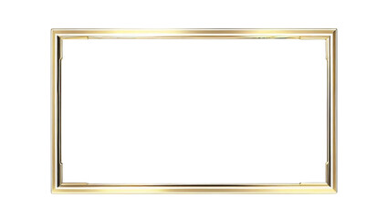 Elegant Gold Frame  Perfect for Certificates, Invitations, or Digital Design Projects