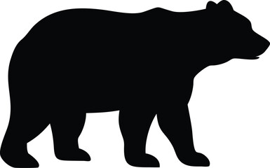 bear vector silhouette 