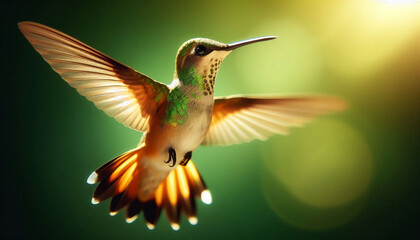 Obraz premium hummingbird in flight