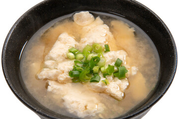 沖縄の郷土料理、ゆし豆腐の味噌汁