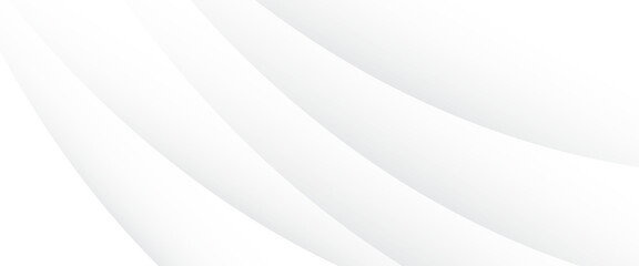 Abstract grey banner background. Graphic design banner pattern background template with dynamic curve shapes