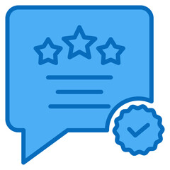 Real Testimony Icon For Design Elements