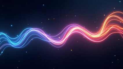 Obraz premium aurora abstract background and Green-blue gradient abstract background. aurora wallpaper backdrop.