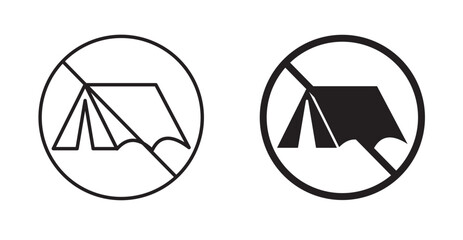 Picnics are prohibited sign