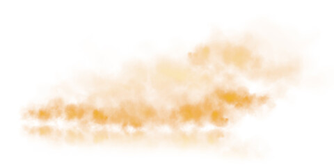 Incredible and Beautiful Orange Smoke Background. A Stunning Magical Vapor and Fog Effect That Captivates You