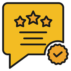Real Testimony Icon For Design Elements