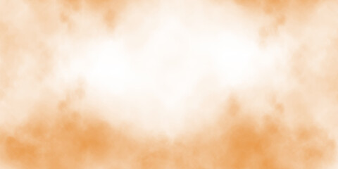 Obraz premium Incredible and Beautiful Orange Smoke Background. A Stunning Magical Vapor and Fog Effect That Captivates You