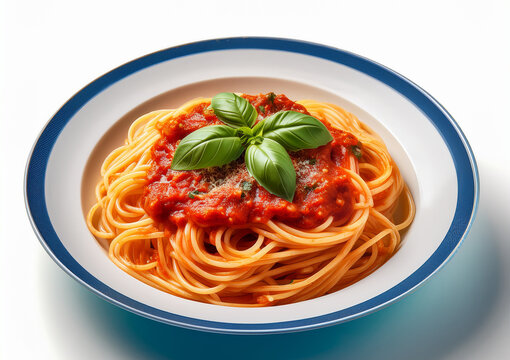 Piatto di spaghetti