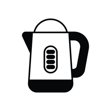 Electric Kattle Vector icon