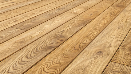 Light Brown Wood Texture with Horizontal Grain