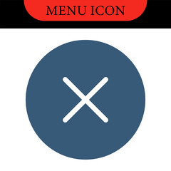 Menu UI Design Elements icons. Set of hamburger Menu buttons. Website Navigation Icons for Mobile App and User Interface. Modern colored Navigation buttons or Web menu and ui icons set